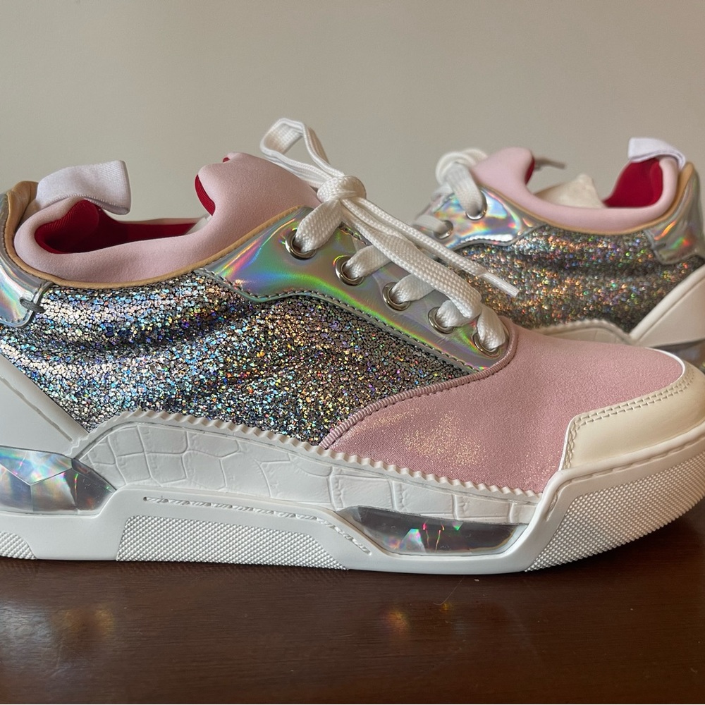NEW! Christian Louboutin tennis shoes size 38